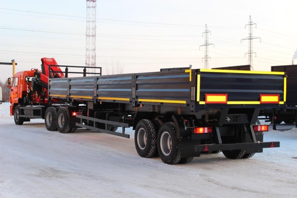 Полуприцеп бортовой 9408-01